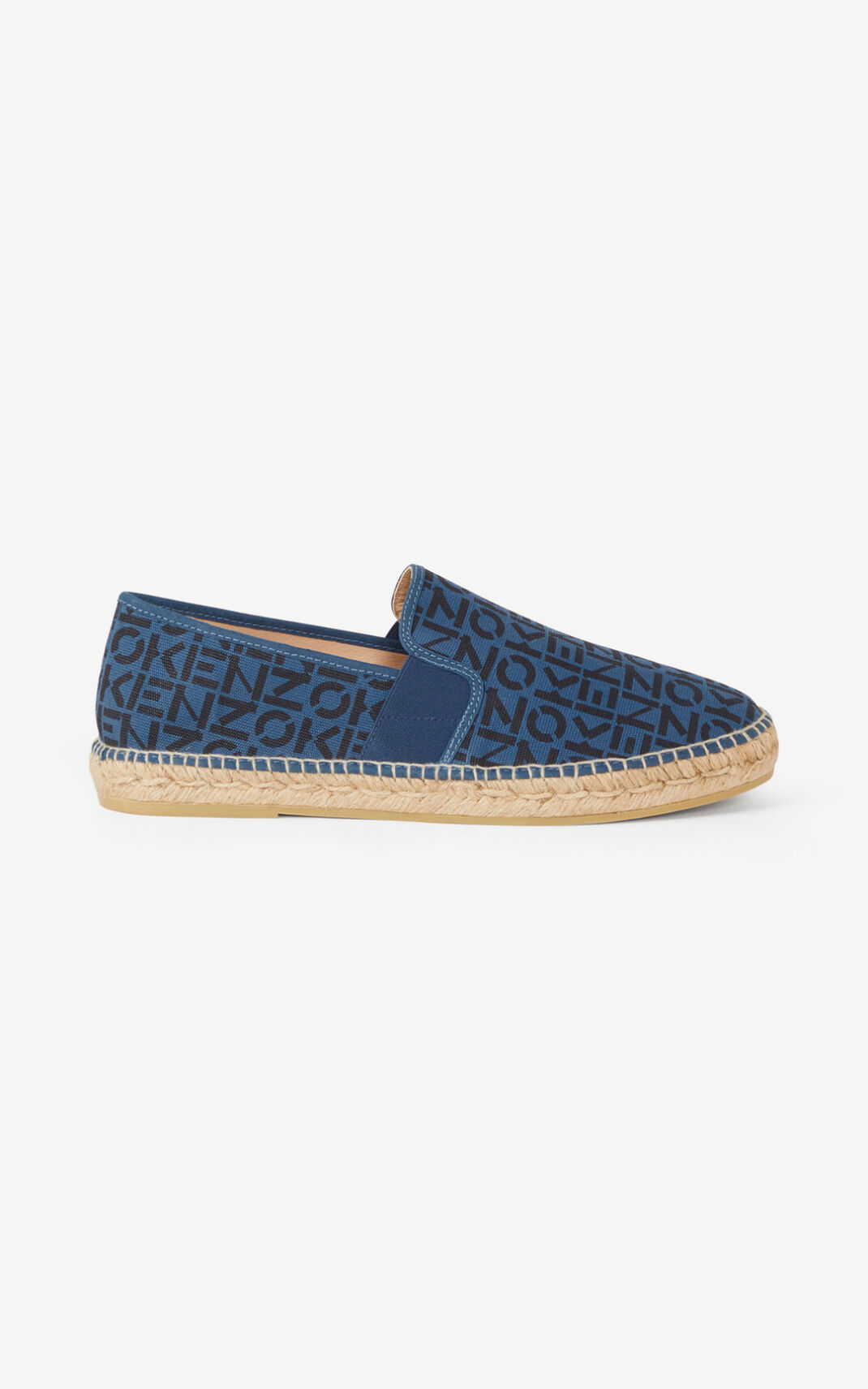 Espadrille Kenzo Homme Sport elasticated Bleu Foncé AKWCP-1205